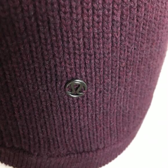 Lululemon The Sweater the Better Maroon Sweater XS/S - Picture 4 of 9